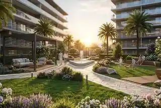 Landscaped Garden