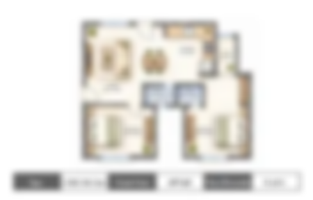 2 BHK 810 SqFt